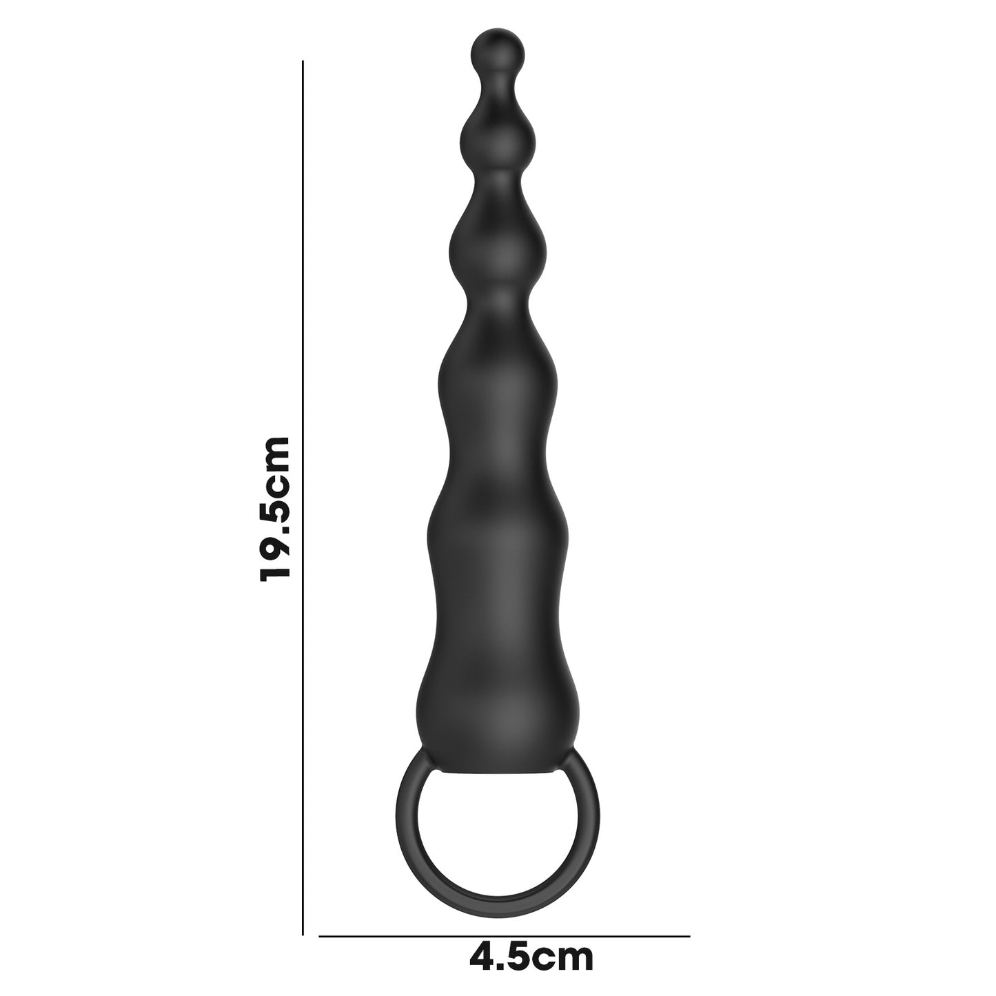 10 Frequency Vibrating Pull Bead Prostate Massager-EROSREALM