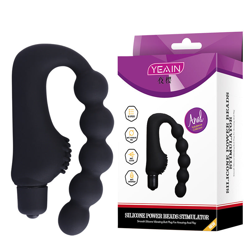 Silicone Anal Plug Prostate Massager G-spot Stimulator-EROSREALM