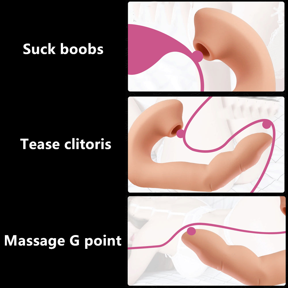 Clit Sucking Vibrator For Women G Spot Dildo Vibrators Stimulator Heating Finger Sex Toys-EROSREALM