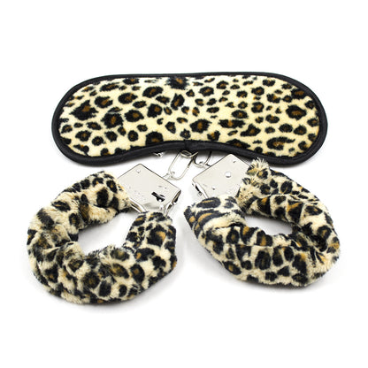 Pink Diva Leopard Print Bdsm Bondage Set Alternative Sex Toy-EROSREALM