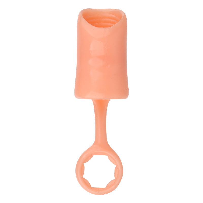 Male Reusable Penis Extender Penis Sleeve Cock Ring-EROSREALM