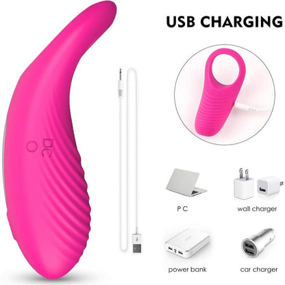 Vibrating Cock Ring. Remote Control 9-Speed Penis Ring Vibrator Medical Silicone Waterproof Rechargeable Powerful Vibration Sex Toy-EROSREALM