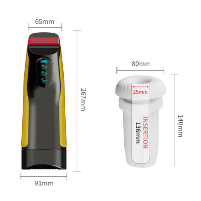 Automatic Sucking. Heating Voice Male Masturbation Device-EROSREALM