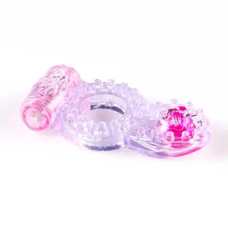 Swinging Bead Vibrating Penis Ring Lock Ring Sex Toy For Adults-EROSREALM