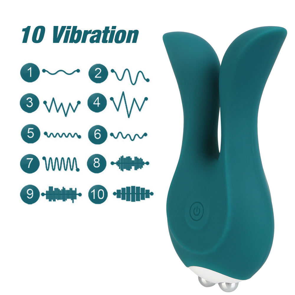 10 Frequency Automatic Vibrator Breast And Clitoris Stimulator Sex Toy For Female-EROSREALM