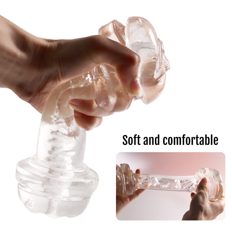 Double Head Manual Squeeze Male Masturbation Cup-EROSREALM