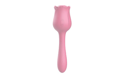 2in1 Rose Toy Sucking Clitoral G-spot Vibrator-EROSREALM