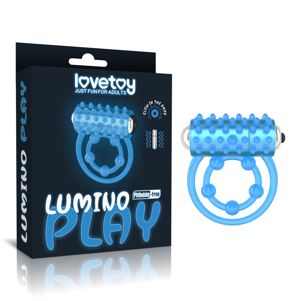 Lovetoy Lumino Play Phyhalate Free Penis Ring-EROSREALM