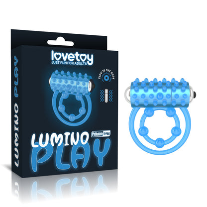 Lovetoy Lumino Play Phyhalate Free Penis Ring-EROSREALM