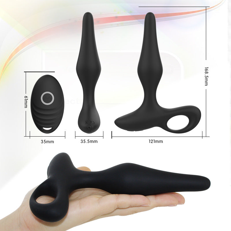 Wireless Remote Control Anal Vibrator For Men And Women-EROSREALM