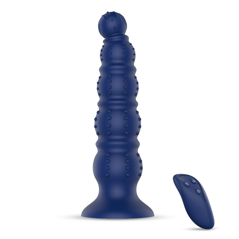 Wireless Remote Control 10 Vibrations Anal Dildo Prostate Massager G-spot Stimulator-EROSREALM