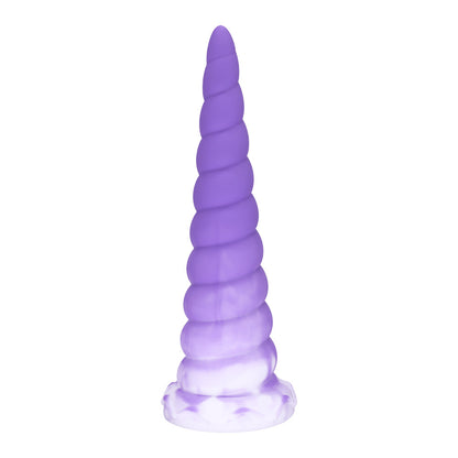 Gradual 7.08 Inch Pyramid Silicone Dildo Anal Toy-EROSREALM