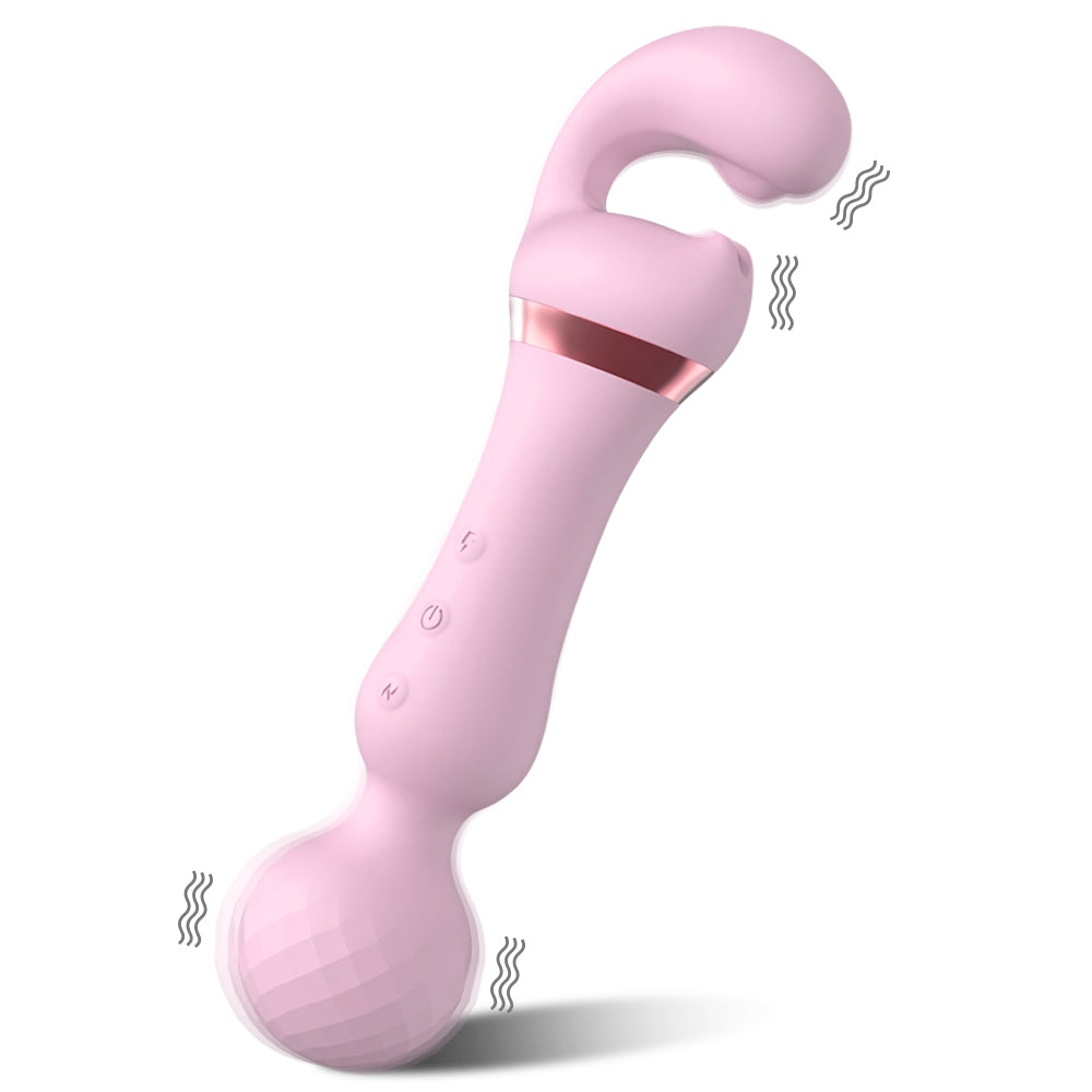 Clitoris G-spot Magic Wand Vibrator-EROSREALM