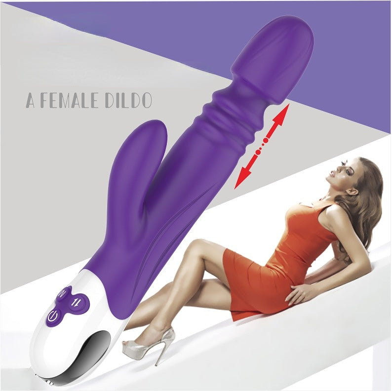 Double-headed Vibrating Wand Massage Impact Vibration Device-EROSREALM