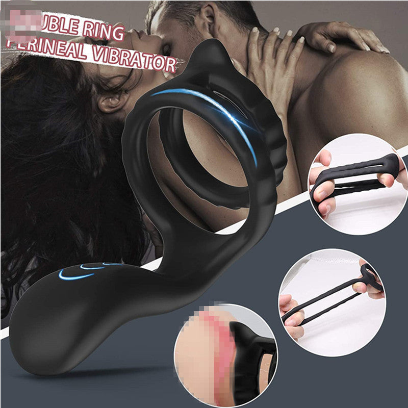 Benny - Vibrating Silicone Penis Ring for Couples-EROSREALM