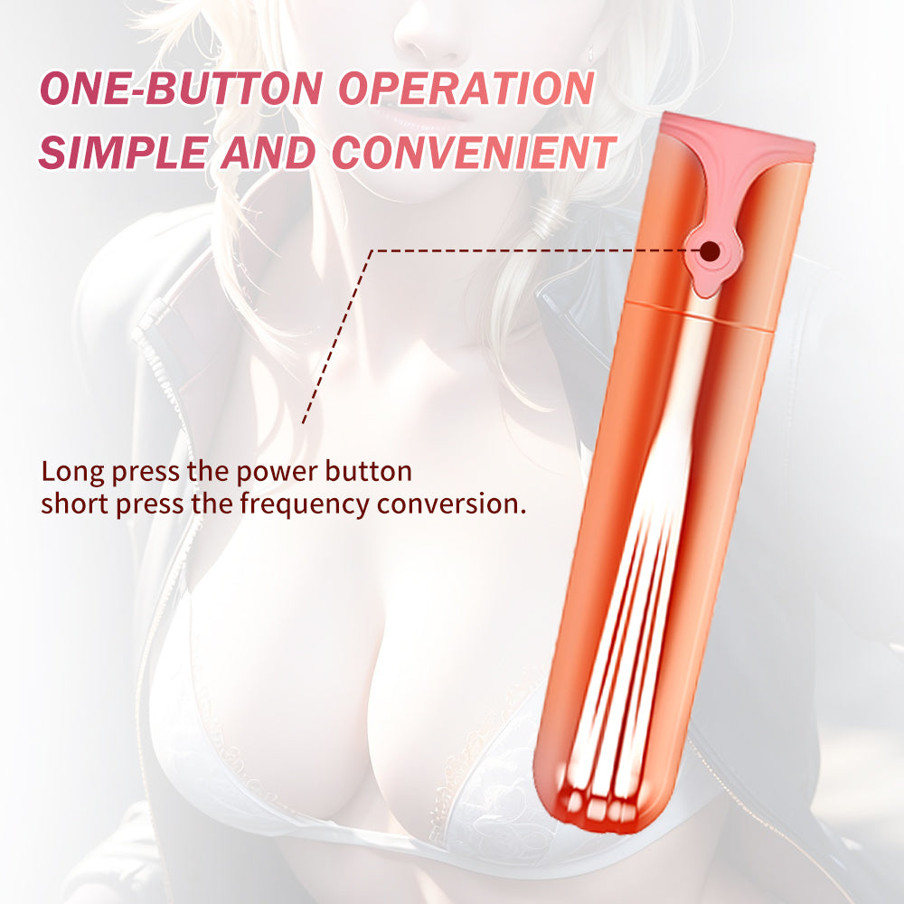 10 Frequency Strong Shock Bullet Vibrator-EROSREALM