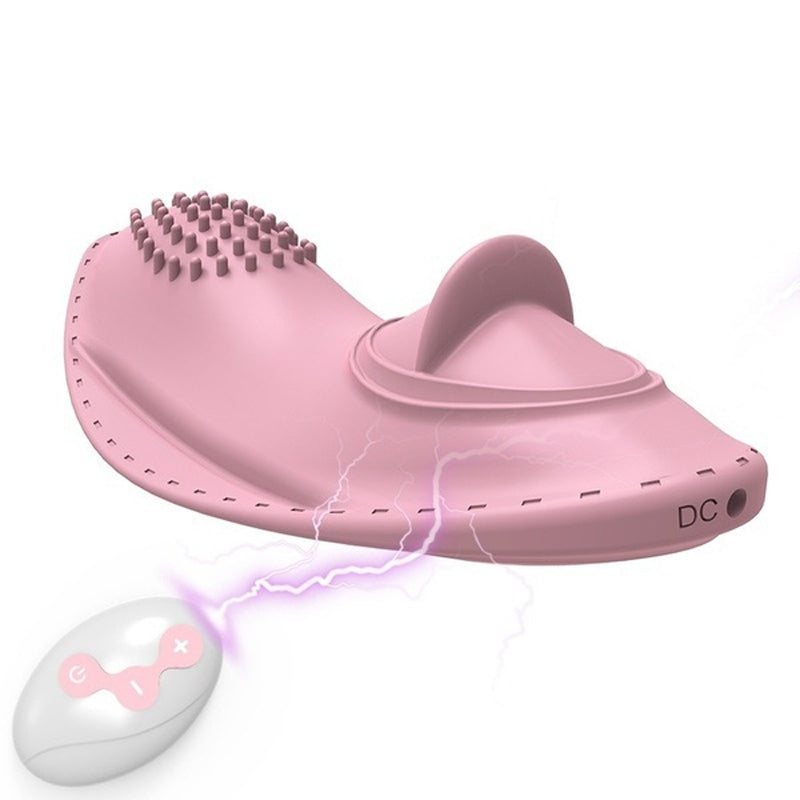 Wireless Remote Control Tongue Licking Vibration Fun Egg Skipping Usb Charging Single Jump Female Masturbation Adult Products Female-EROSREALM