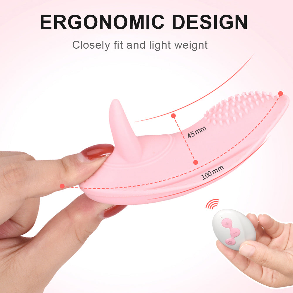 Magnetic Suction Wearable Invisible Mini Remote Control Vibration Massager-EROSREALM