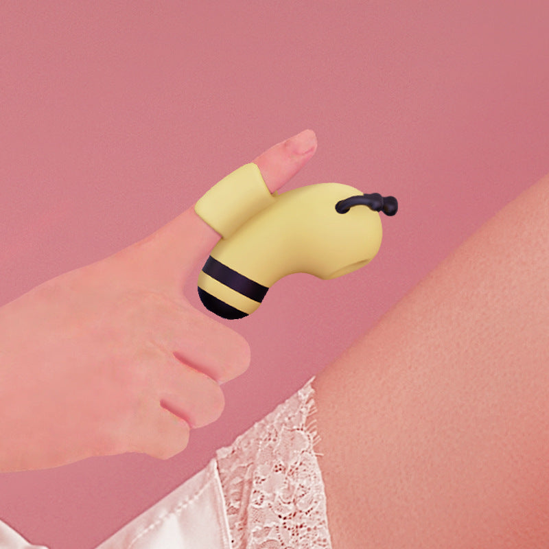 CuteVibe Little Bee Suction Finger Vibrator-EROSREALM