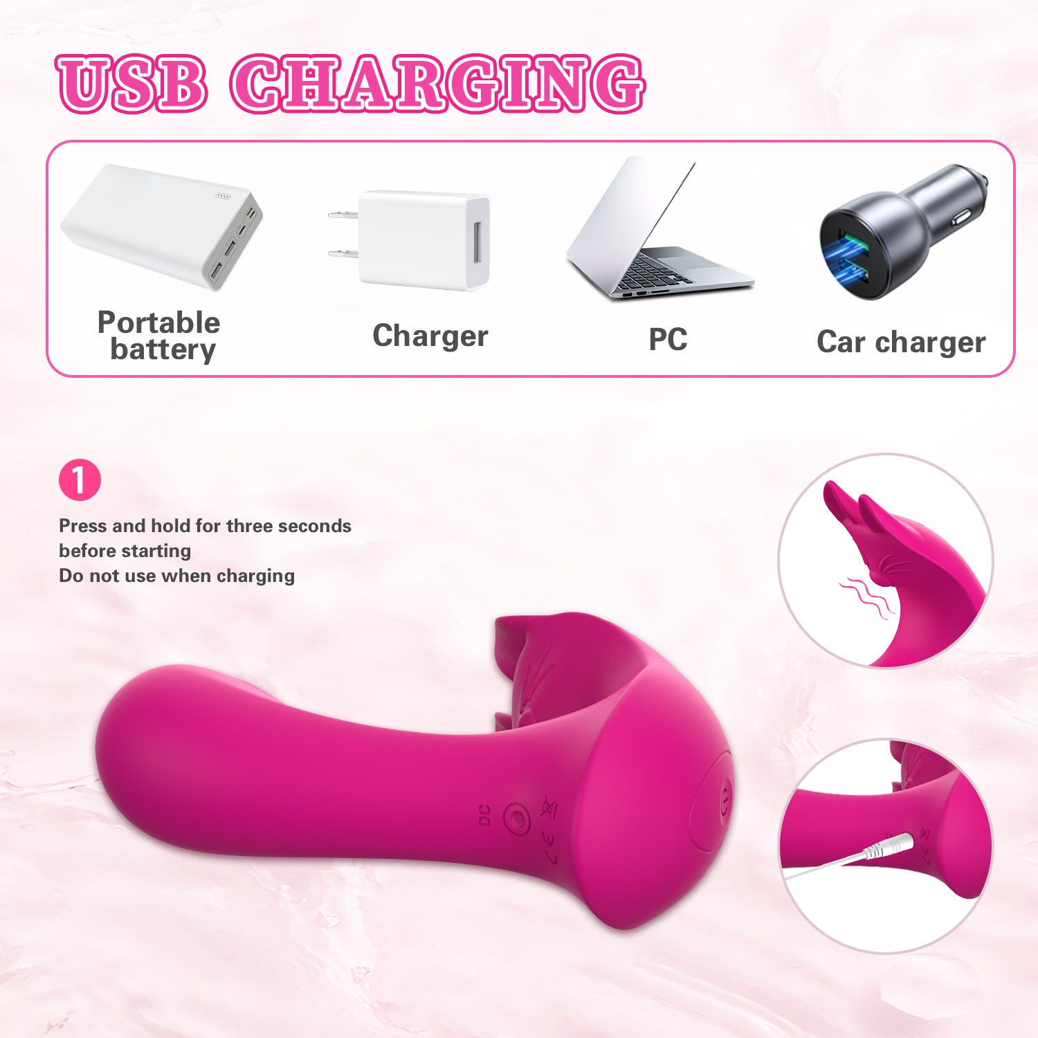 2-in-1 Clit Stimulator & Panty Vibrator-EROSREALM