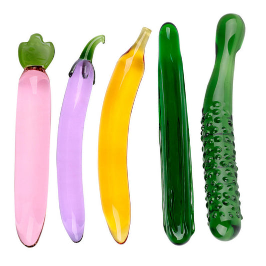 Fruit Shaped Glass Dildo-EROSREALM