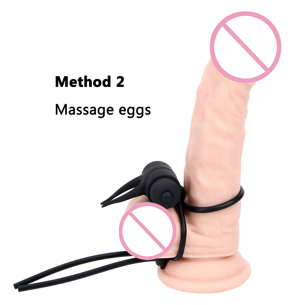 Vibrating Cock Ring Delay Ejaculation Ring Clitoris Stimulator Vibrator Penis Ring-EROSREALM