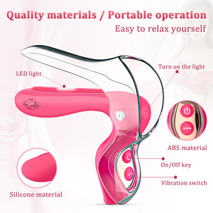 2 In 1 10 Frequency Wearable Vibrator Vaginal Dilator-EROSREALM