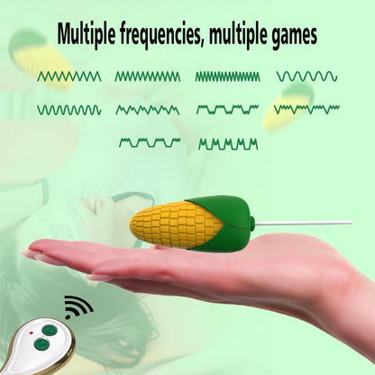 Wireless Remote Control Warming Vibrating Corn-EROSREALM