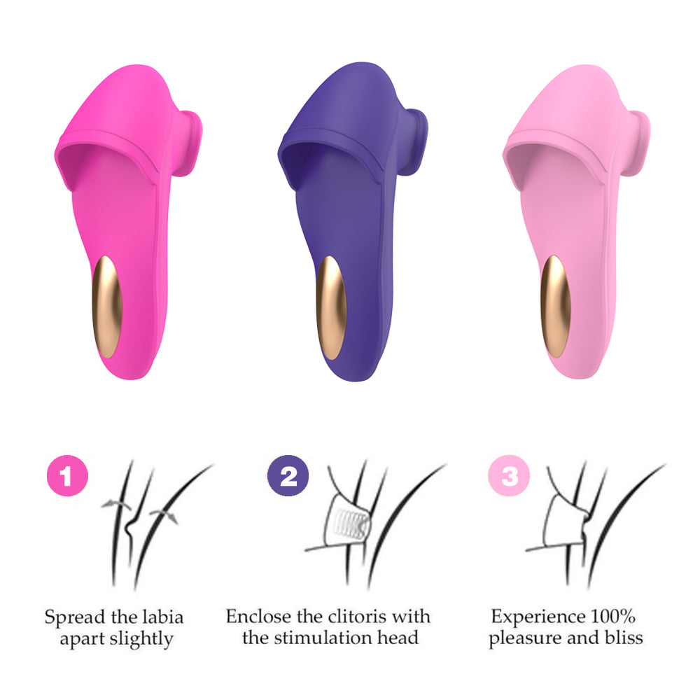 G-spot Finger Sucker Breast Massager Clitoris Vagina Stimulator-EROSREALM