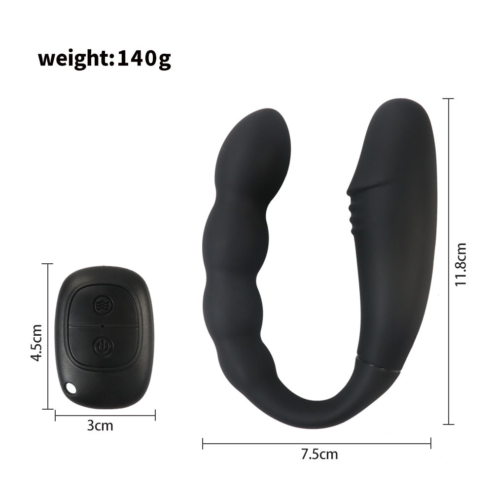 Double Vibrators For Couple Wireless Remote Wearable Dildo G Spot Stimulator Panties Sex Toys-EROSREALM