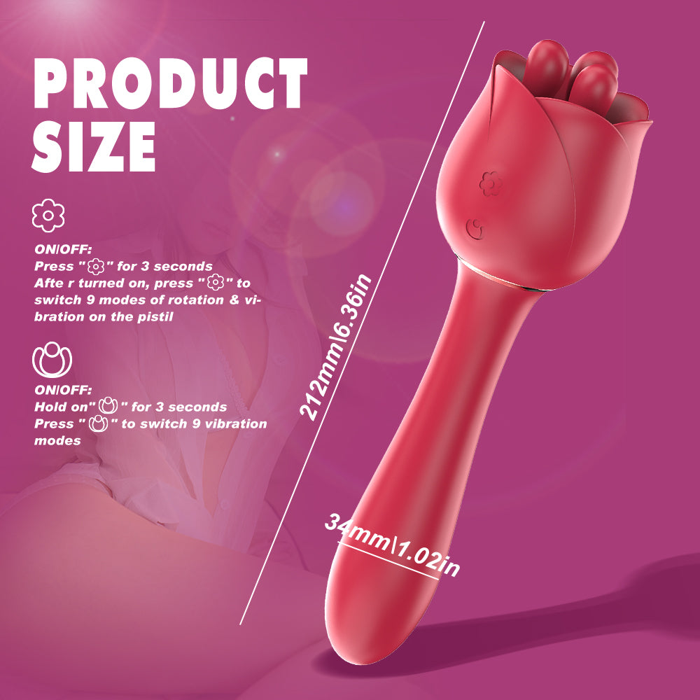 Rose Massage Vibrators For Women-EROSREALM