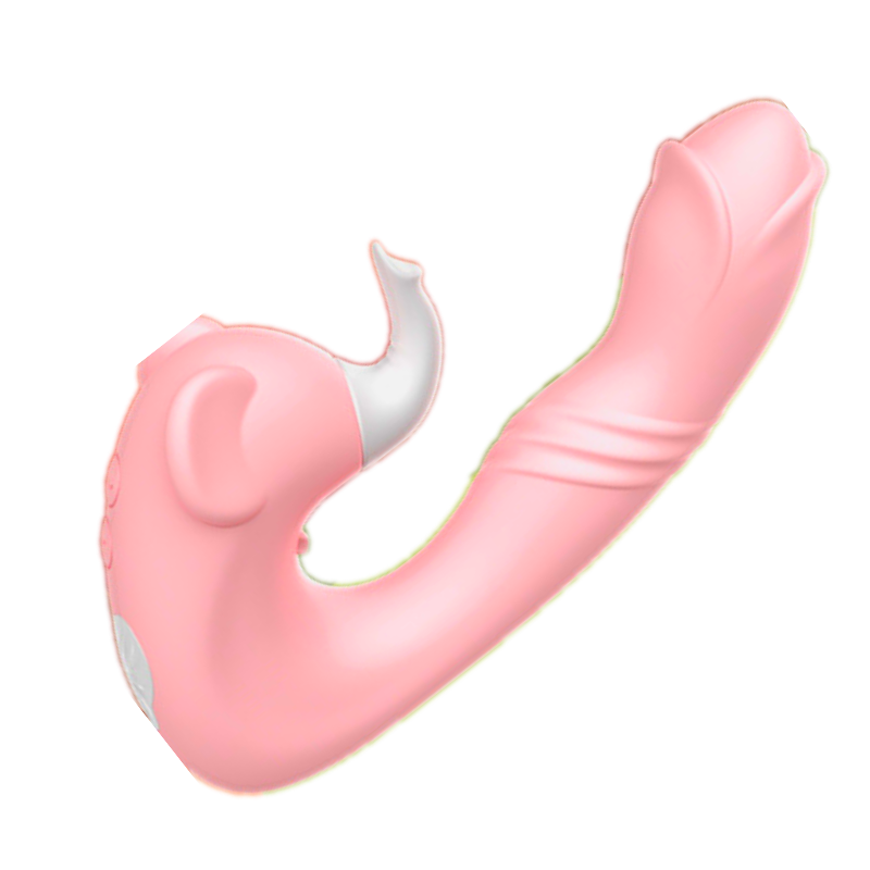 Dumbo 2-in-1 Suction Vibrator-EROSREALM