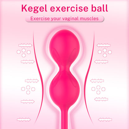 10 Frequency Vibrating Double Kegal Balls-EROSREALM