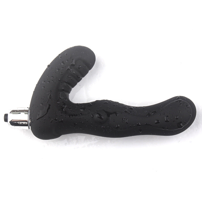 Prostate Vibration Massager With Silicone Beads Inserted-EROSREALM