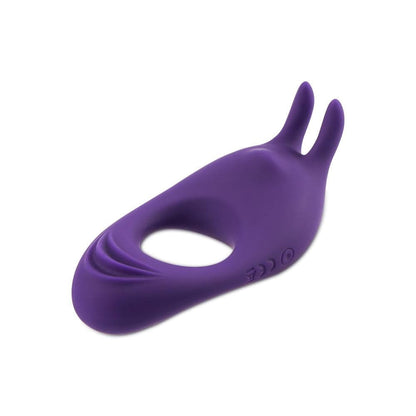 9 Vibrating Rabbit Silicone Multi-functional Cock Ring-EROSREALM