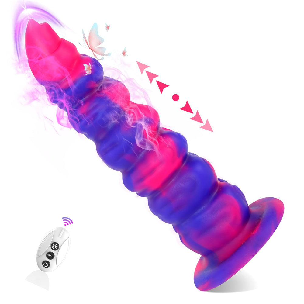 Fantasy Monster Dildo Vibrator Thrusting Dildo Anal Beads Vibrator-EROSREALM