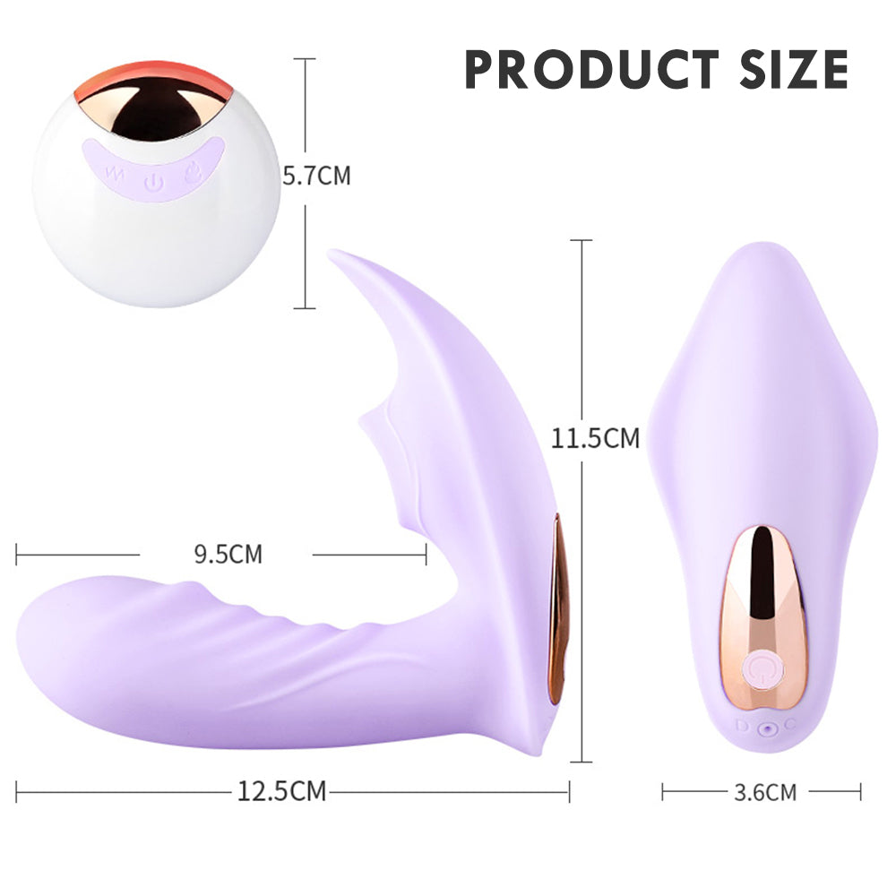 Maggie Princess App Control Swing & Sucking Vibrator Dildo Panty Vibrator-EROSREALM