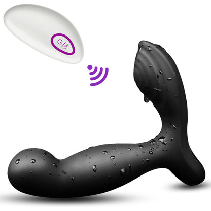 Vibrating Prostate Massager with Remote Control-EROSREALM