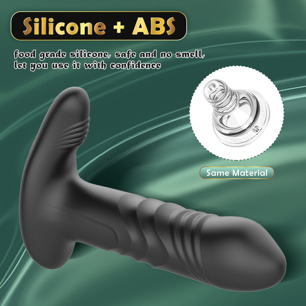 App Remote Control Telescopic Vibration Prostate Massager-EROSREALM