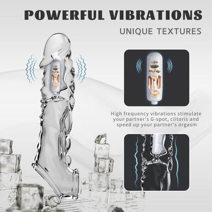 Dragon Root Vibration Penis Sleeve-EROSREALM