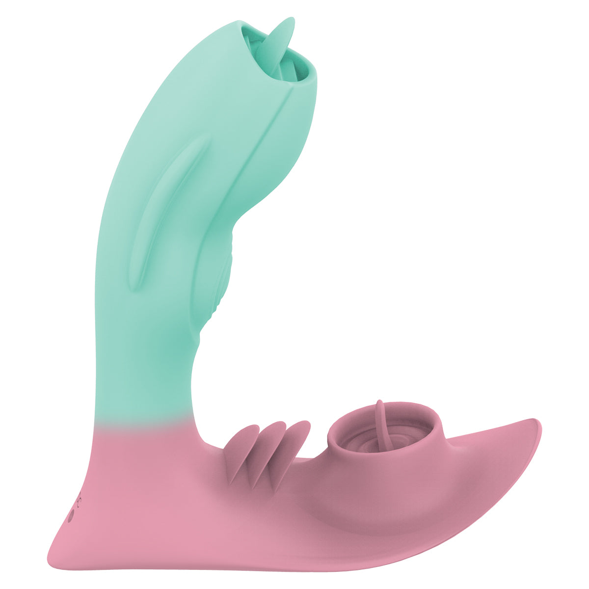 3-in-1 App Remote Control Tongue-licking Clitoris Sucker & Panty Vibrator-EROSREALM