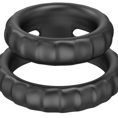 Liquid Silicone Double Lock Ring Penis Ring-EROSREALM