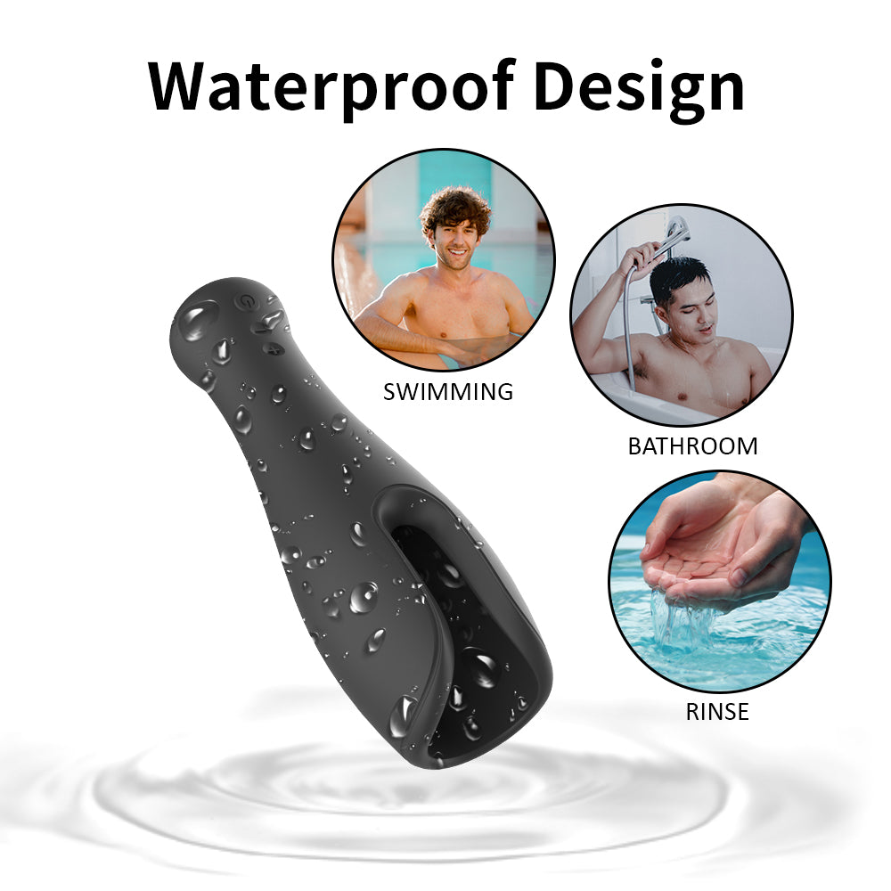 Male Masturbator Automatic Vibration Masturbation Cup For Men-EROSREALM