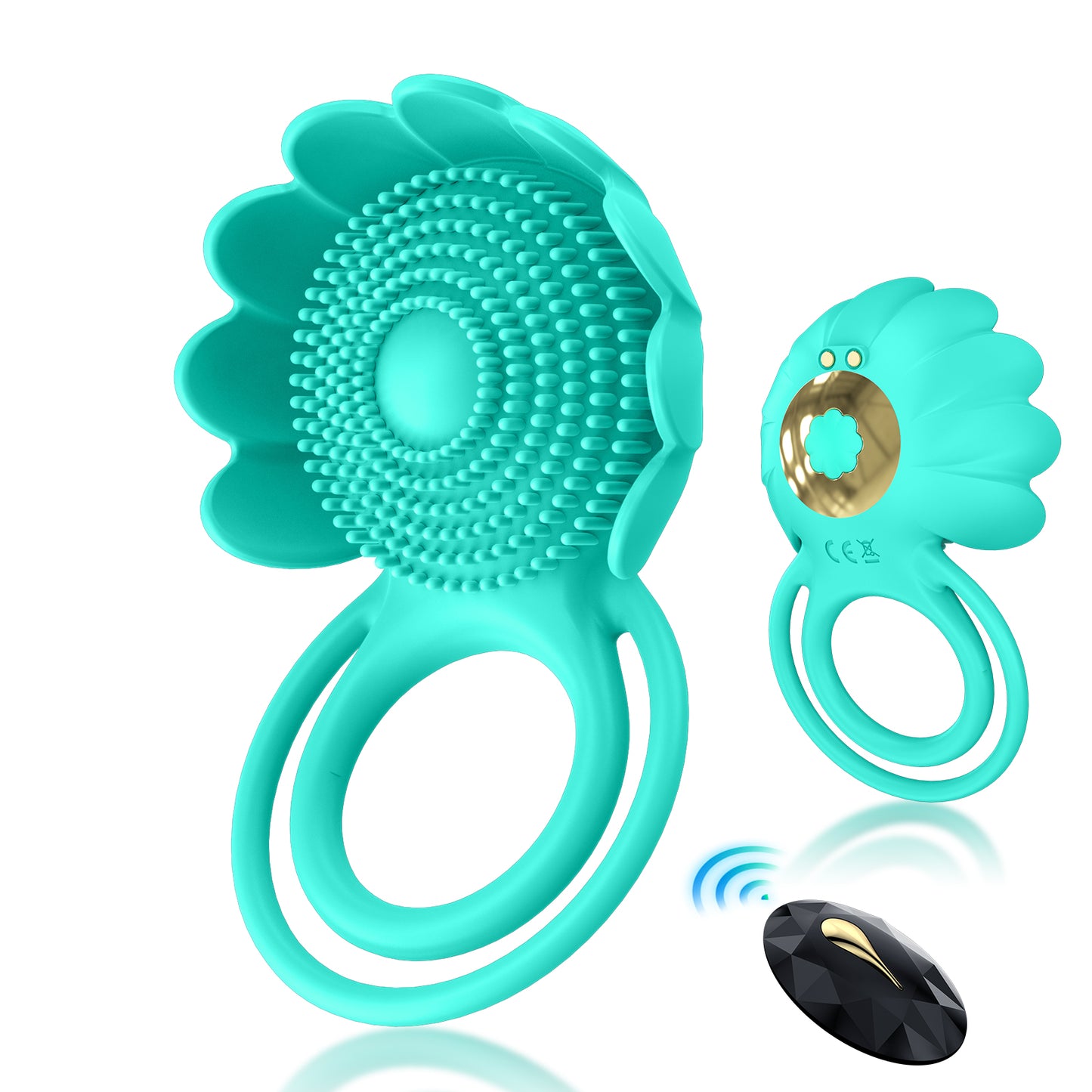 Vibrating Penis Rings & Testicular Massager-EROSREALM