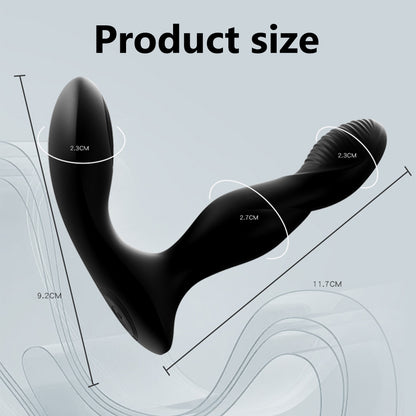 App Remote Control Anal Vibrator Male Prostate Massager-EROSREALM