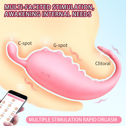 App Remote Control Wearable G-spot Vibrator-EROSREALM