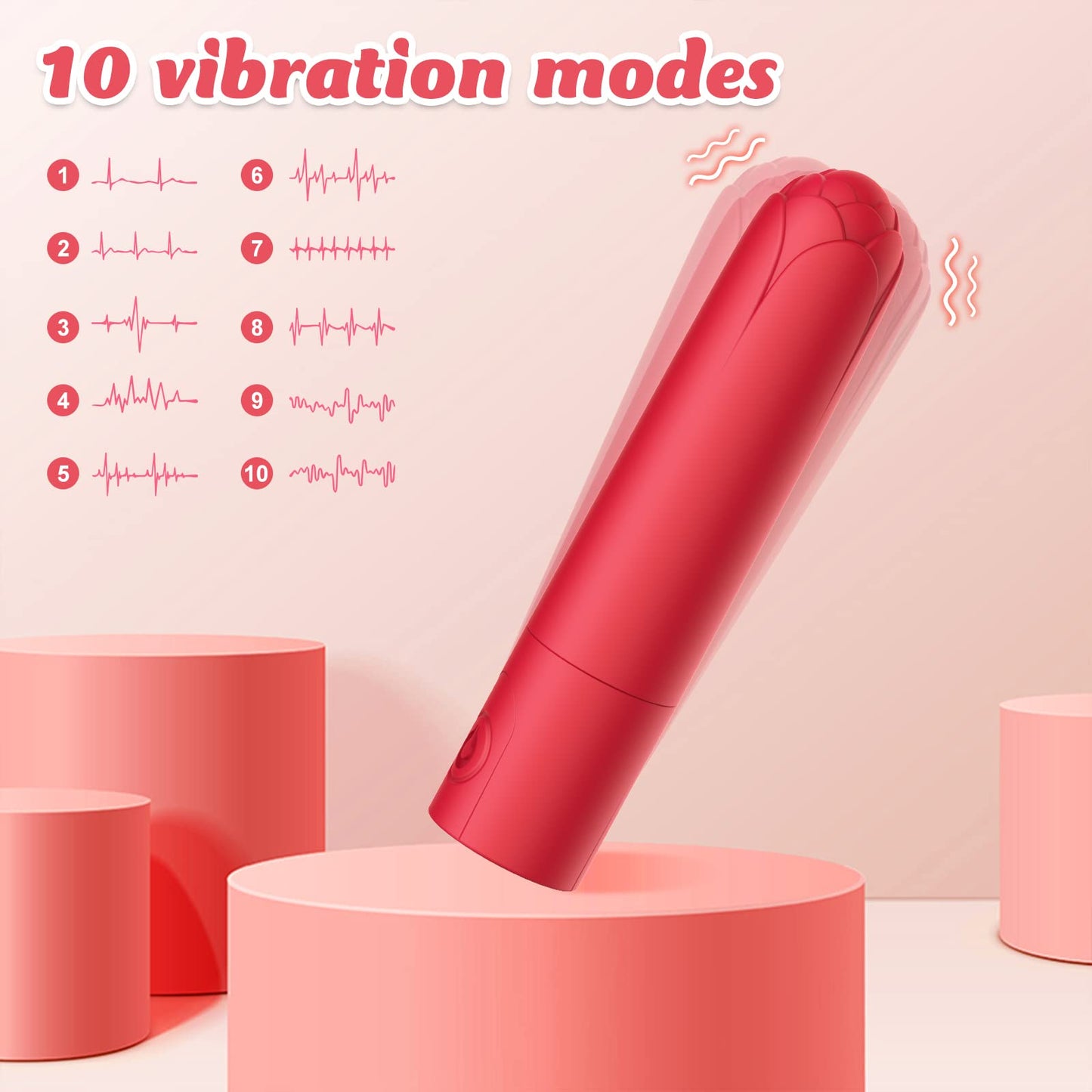 Rose Bullet Vibrator-EROSREALM