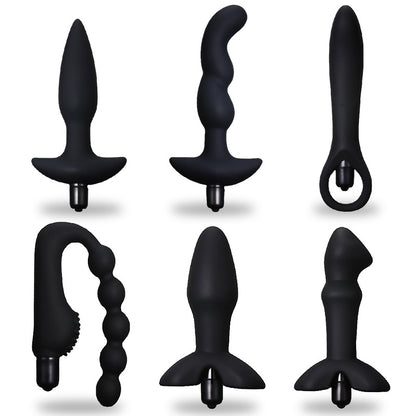 Silicone Anal Plug Prostate Massager G-spot Stimulator-EROSREALM