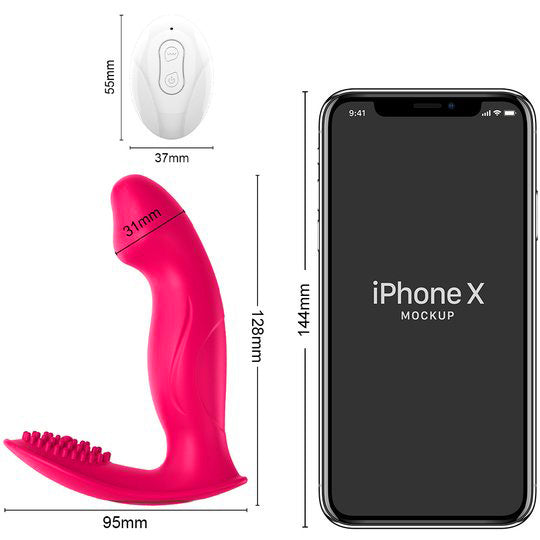 Wearable Remote Control Panty Vibrator For Clit & G-spot-EROSREALM