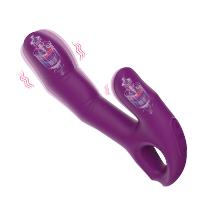 2-in-1 Finger-shaped Vibrator-EROSREALM